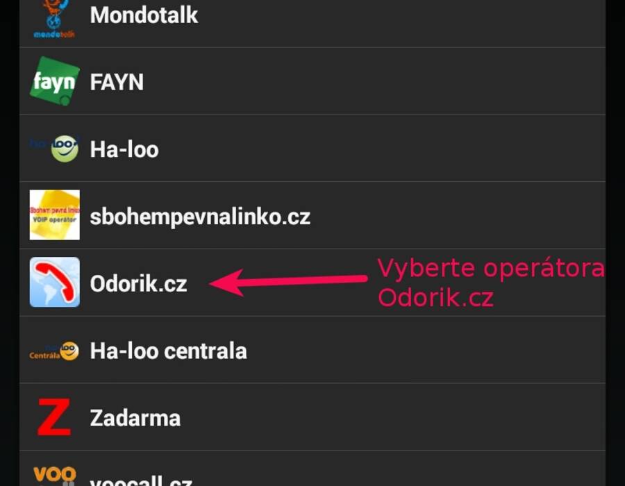csipsimple_vybrat_operatora.jpeg